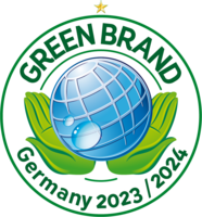 Ausgezeichnet mit dem "Green Brand" Preis