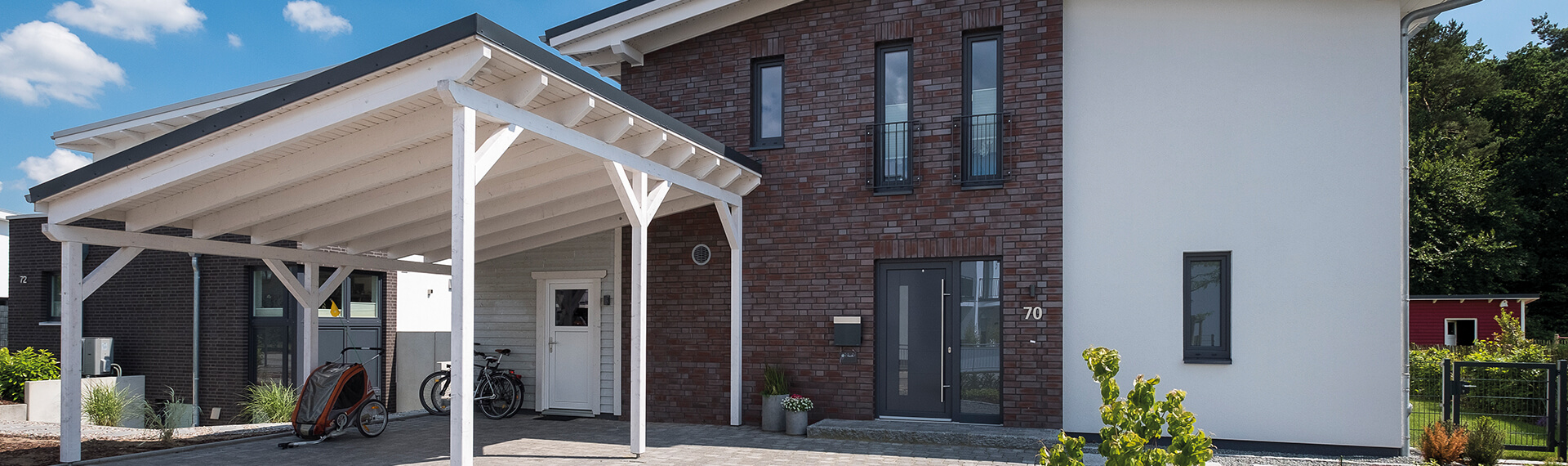 Carport, Vordach, Terrasse oder Gartenhaus
